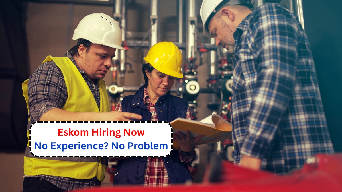 Eskom Hiring Now – No Experience No Problem