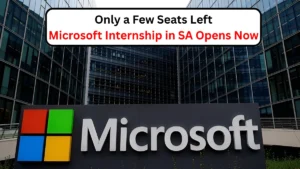 Only a Few Seats Left – Microsoft Internship in SA Opens Now