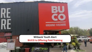 Witbank Youth Alert BUCO Is Offering Paid Training