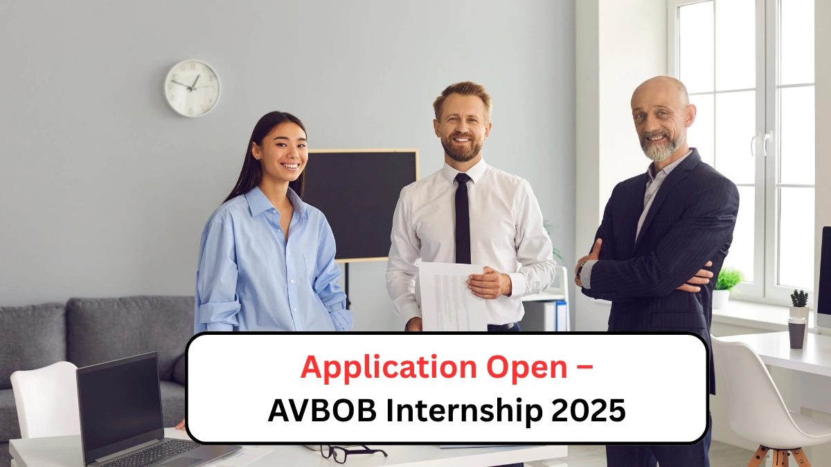 Application Open – AVBOB Internship 2025