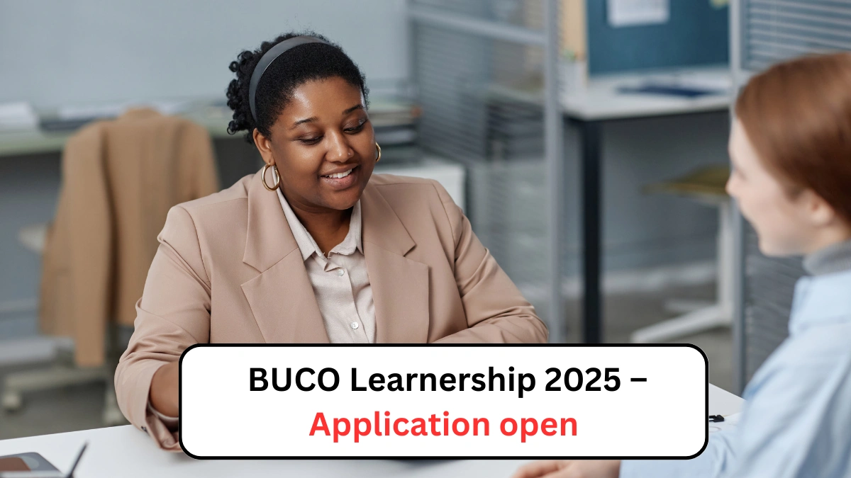 BUCO Learnership 2025 – Application open