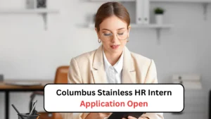 Columbus Stainless HR Intern Application Open