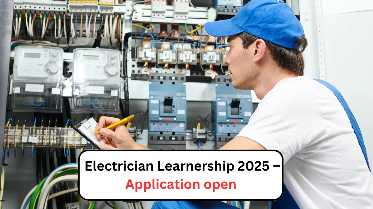 Electrician Learnership 2025 – Application open