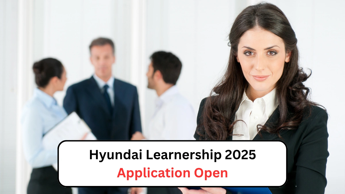 Hyundai Learnership 2025 Application Open
