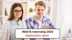 INSETA Internship 2025 Application Open