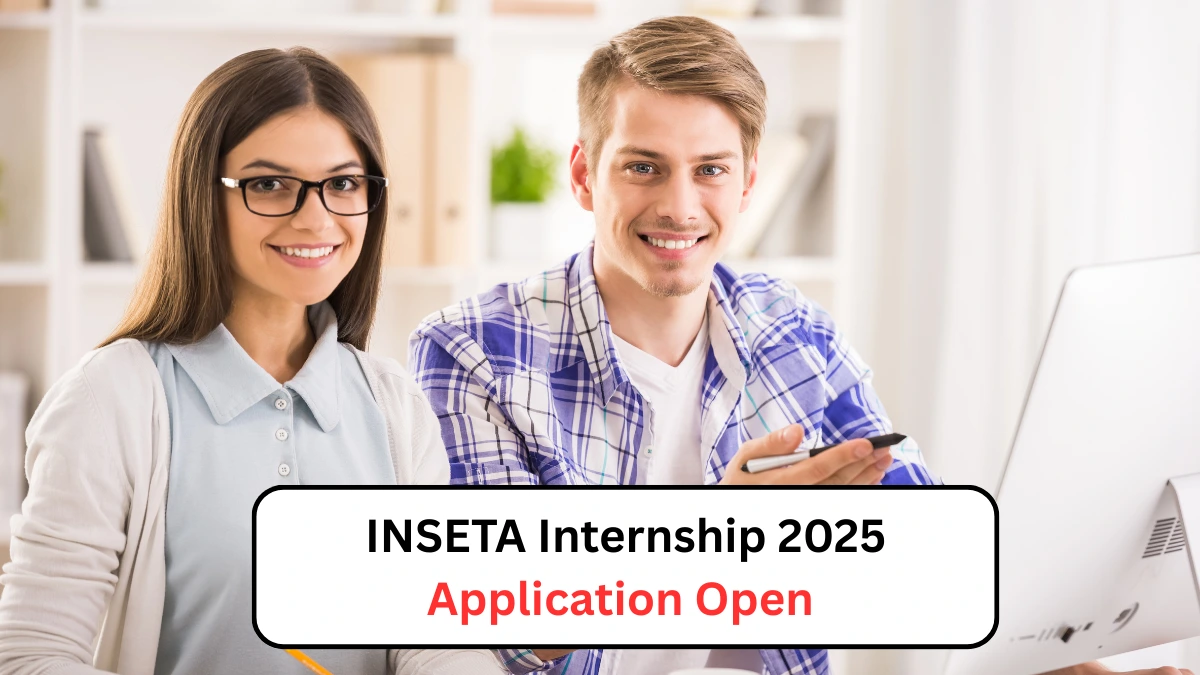 INSETA Internship 2025 Application Open