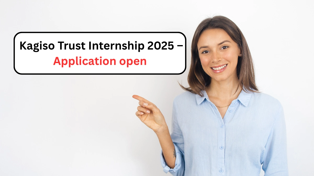 Kagiso Trust Internship 2025 – Application open
