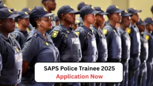 SAPS Police Trainee 2025 Application Now